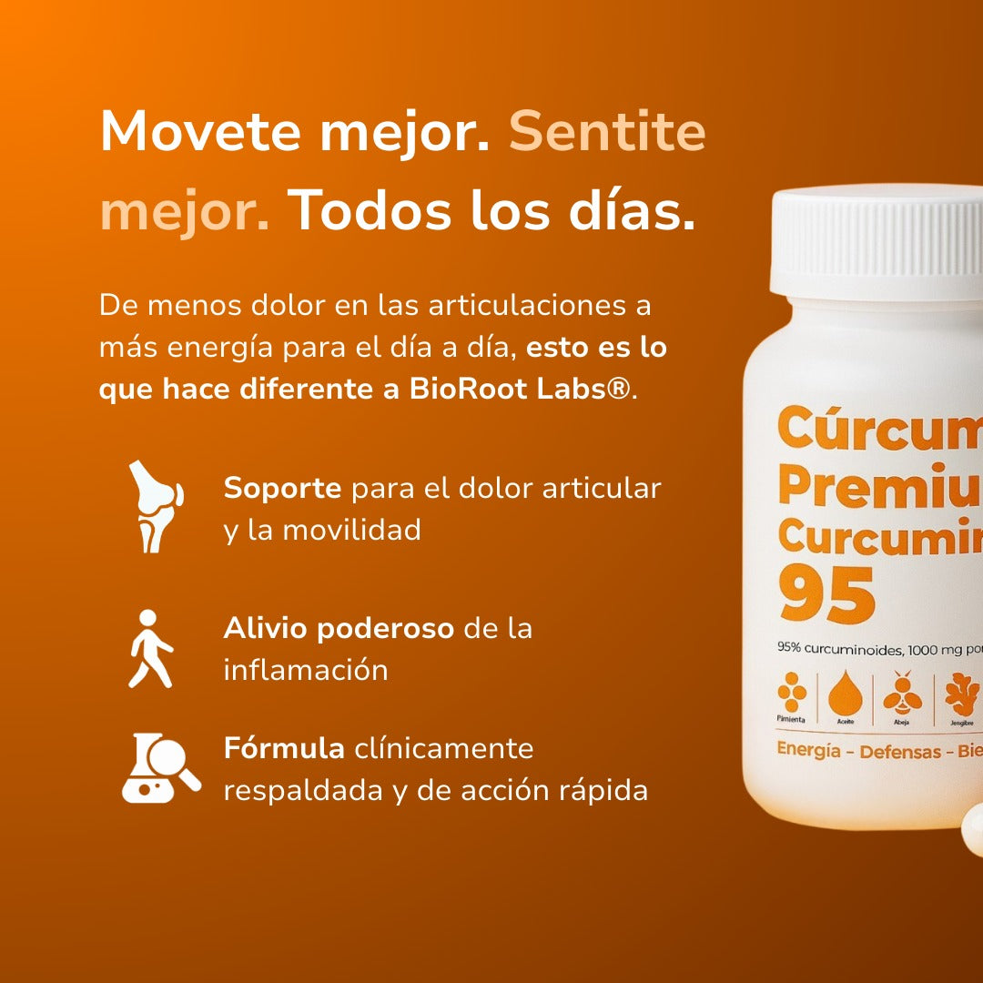 Suplemento de Cúrcuma Premium