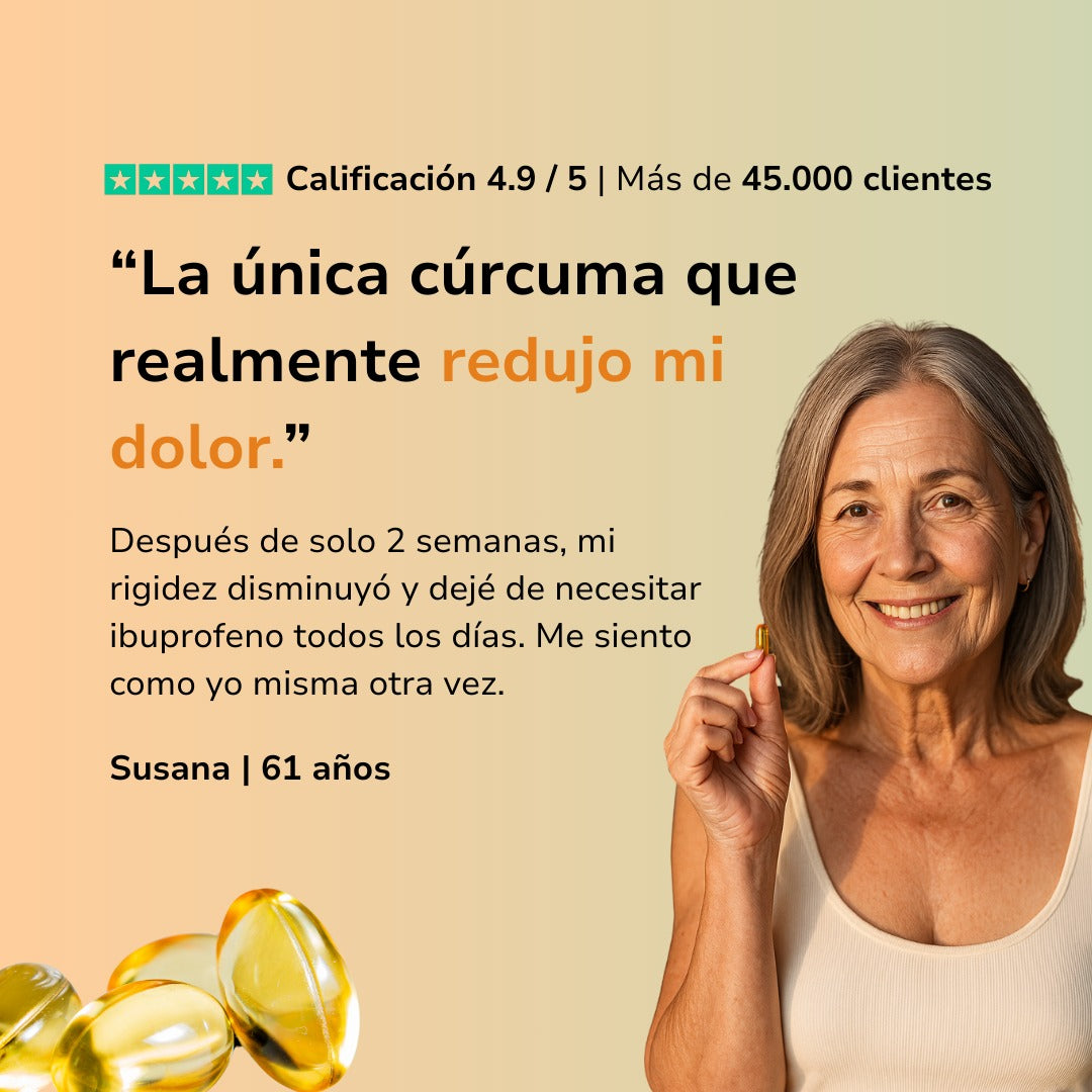 Suplemento de Cúrcuma Premium