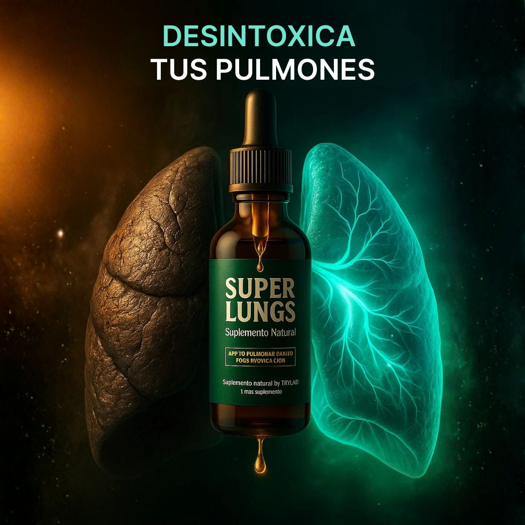 SUPER LUNGS – Suplemento Natural de Cuidado Pulmonar