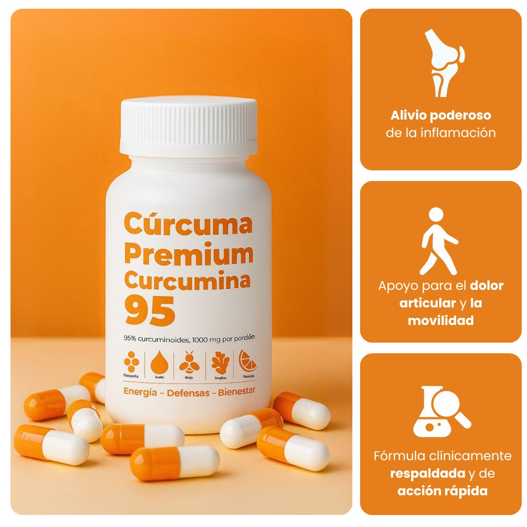 Suplemento de Cúrcuma Premium