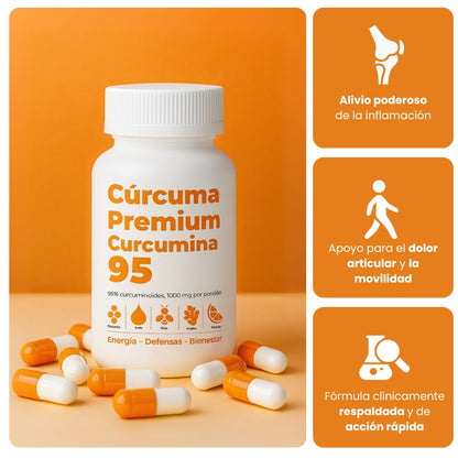 Suplemento de Cúrcuma Premium